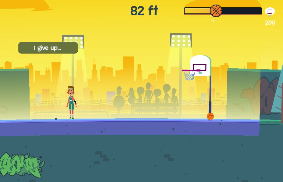 Basketball Hit screenshot